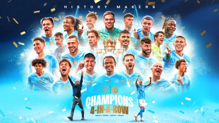 Man City win Premier League title again