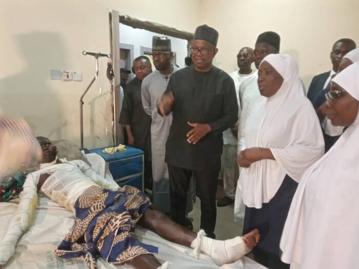 Obi visits victims of mosque attack in Kano