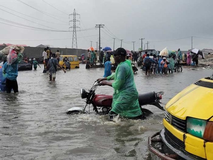 Businesses grounded as flood takes over Lagos