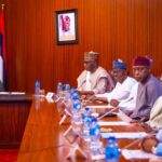 Tinubu meets APC governors meet over nationwide protest