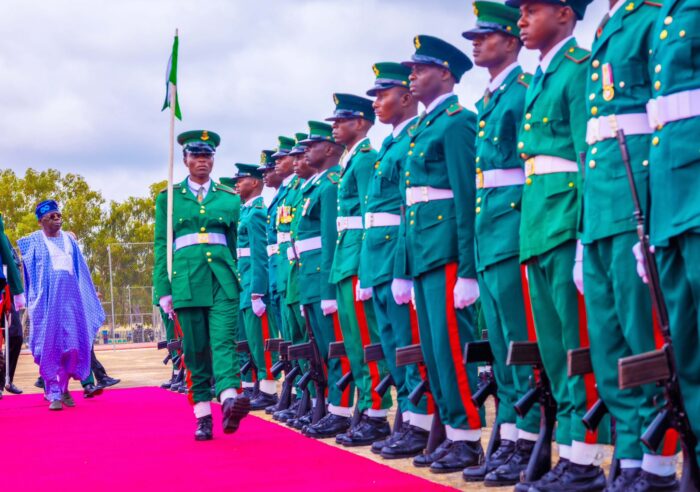 Tinubu assures military of full support to tackle insecurity