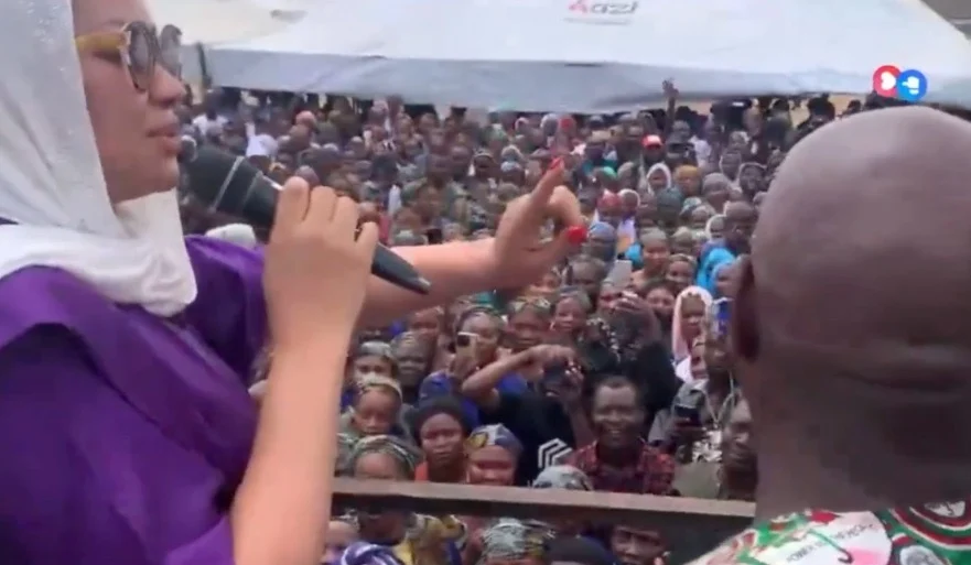 Natasha defies ban, gets heroic welcome in Kogi