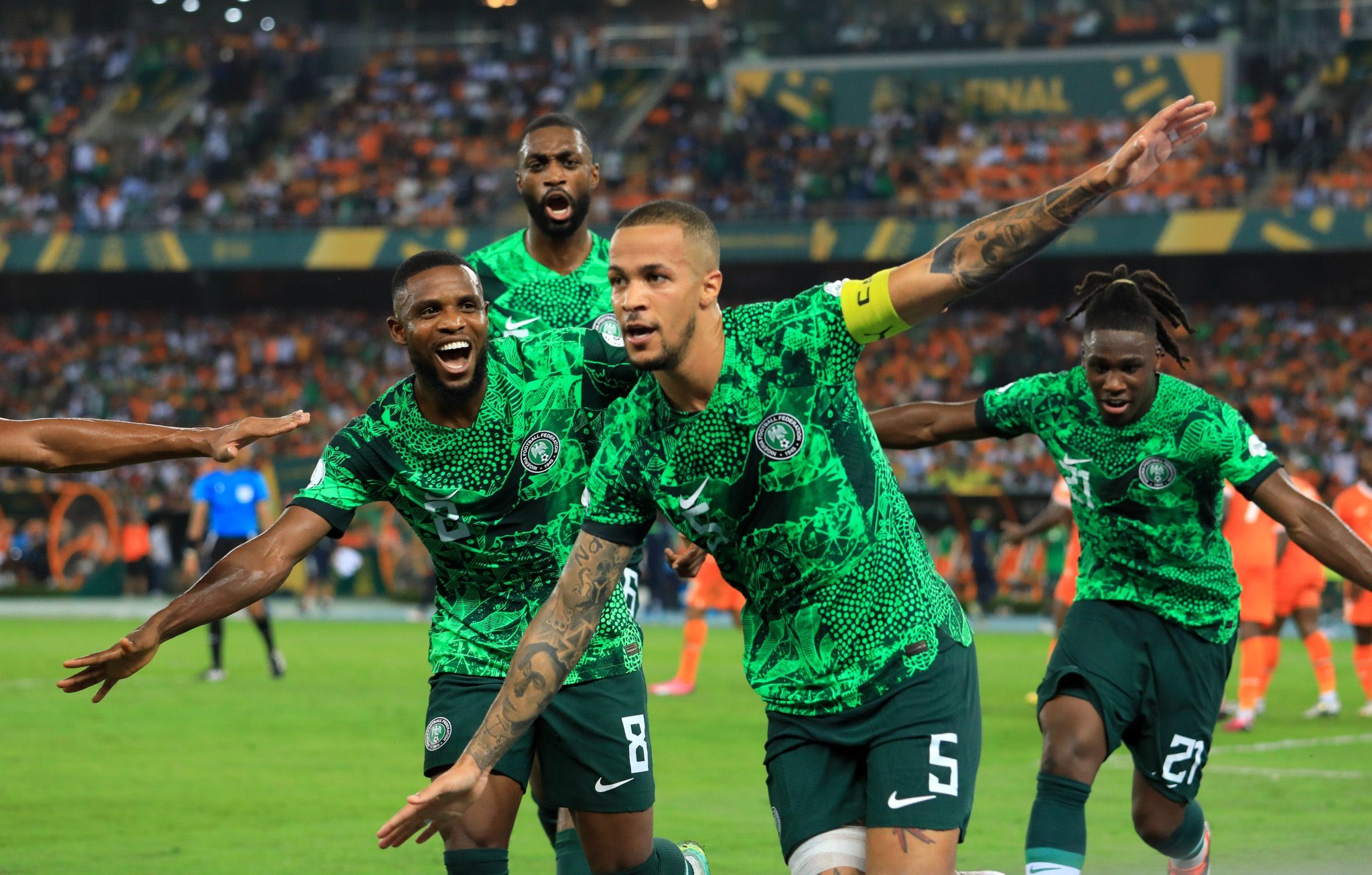 Nigeria move one place up to 43rd position in FIFA rankings
