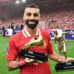 Salah makes history with Golden Boot and Playmaker awards