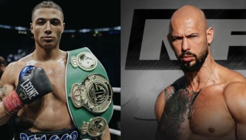 Andrew Tate to fight Chase DeMoor in boxing debut