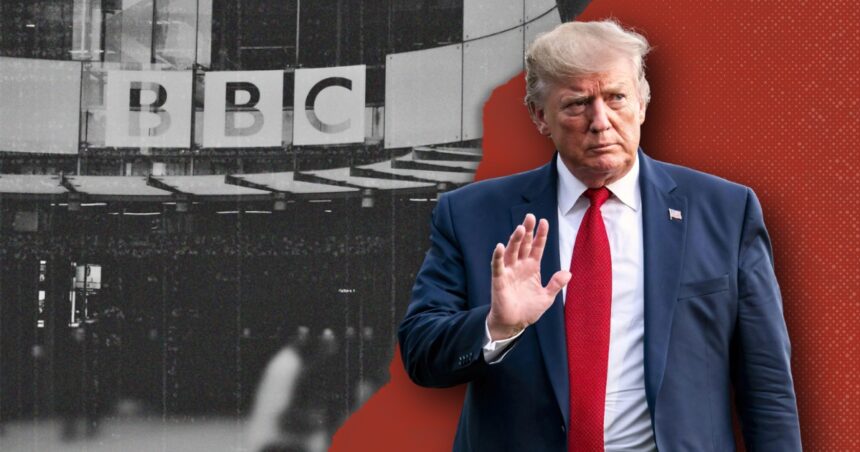 BBC apologises to Trump over edited Panorama clip