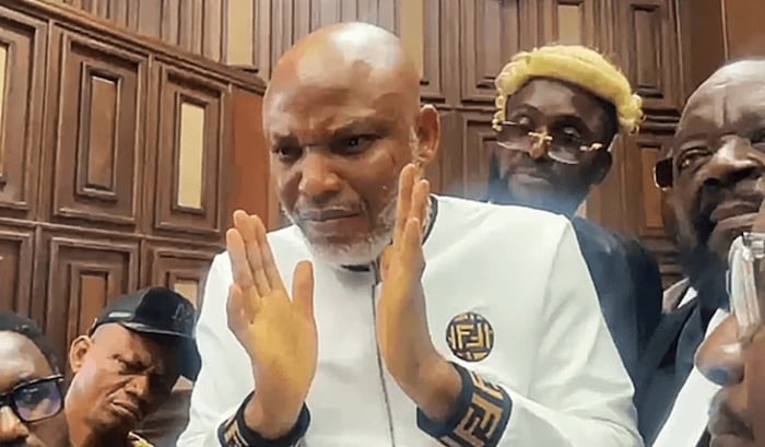 Nnamdi Kanu to spend the rest of his life in prison