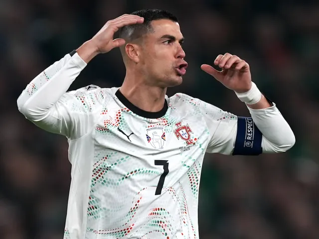 Ronaldo sees first Portugal red card, risks missing 2026 World Cup opener