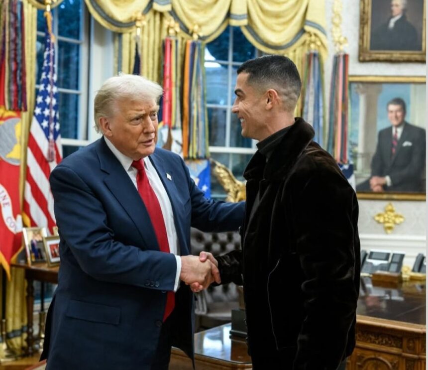 Ronaldo joins Trump and Saudi Crown Prince for White House dinner