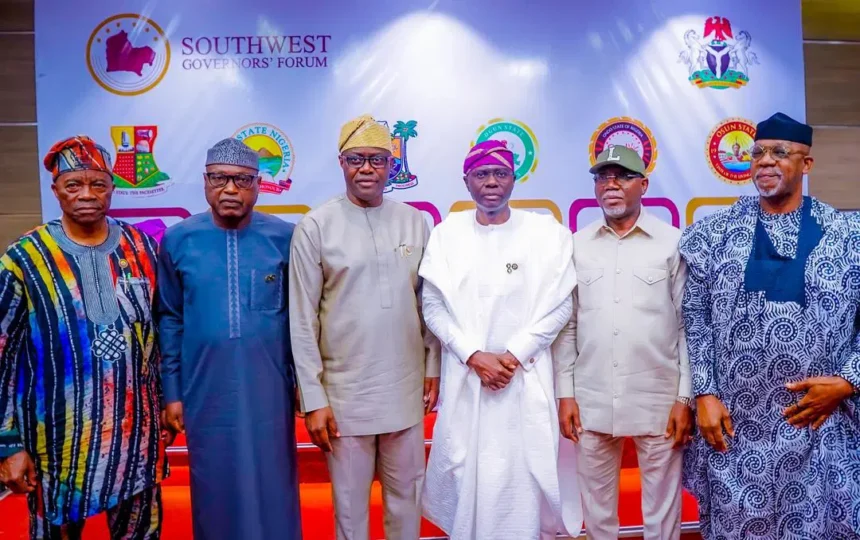 South-west governors launch regional security fund, vow to protect the people